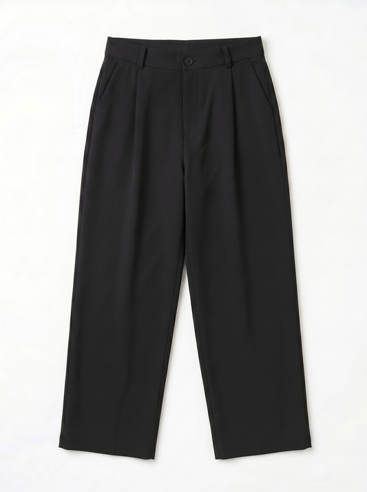 Pleated Wide Leg Pants/1006-203