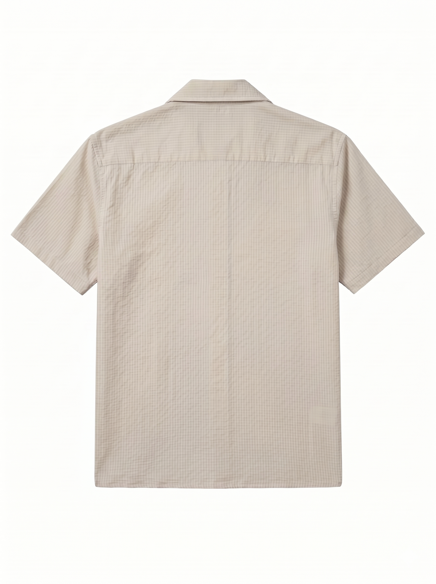 Textured Short-Sleeve Shirt/1023-202
