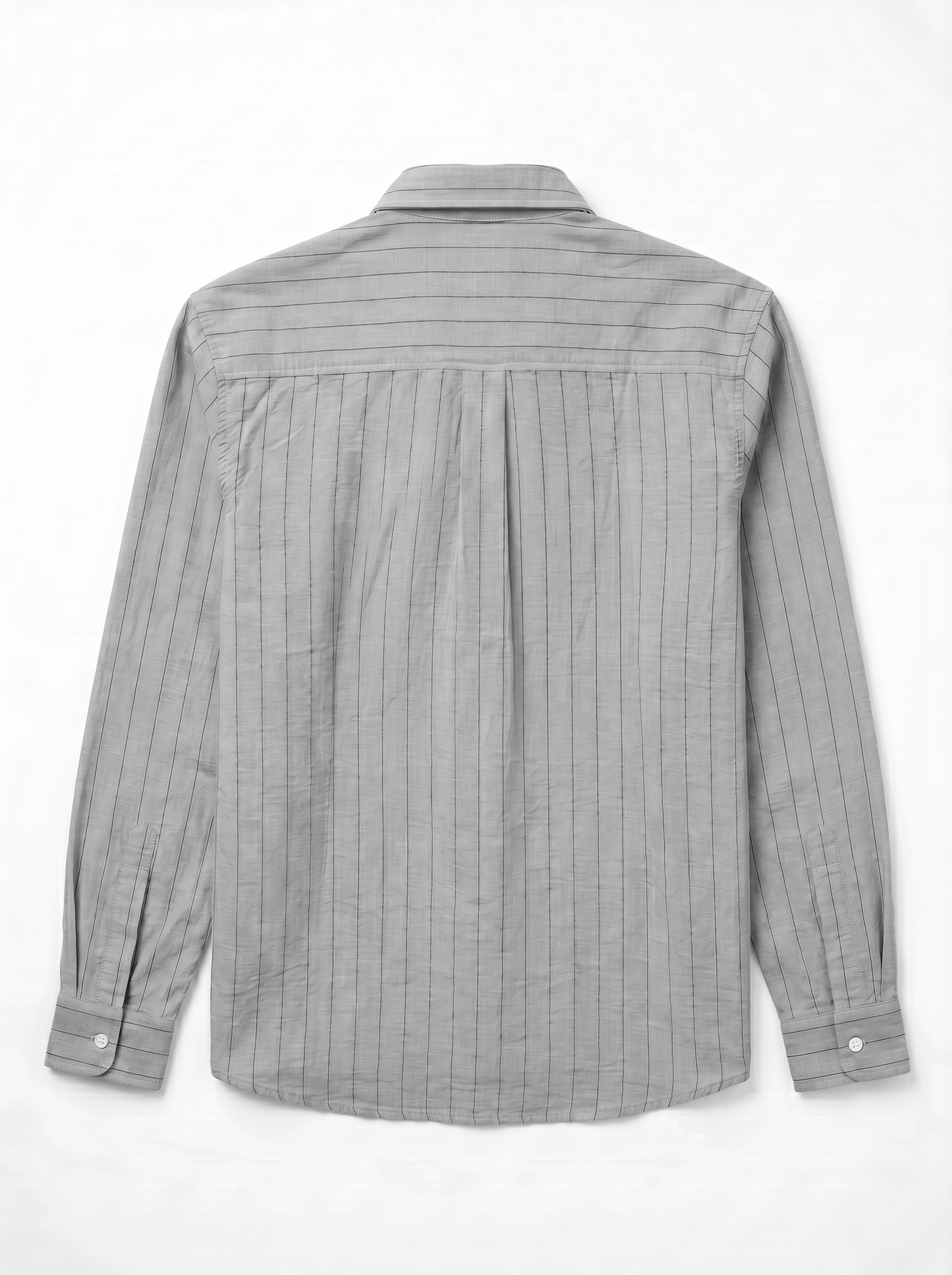 Long Sleeve Striped Shirt Grey/1024-202-15