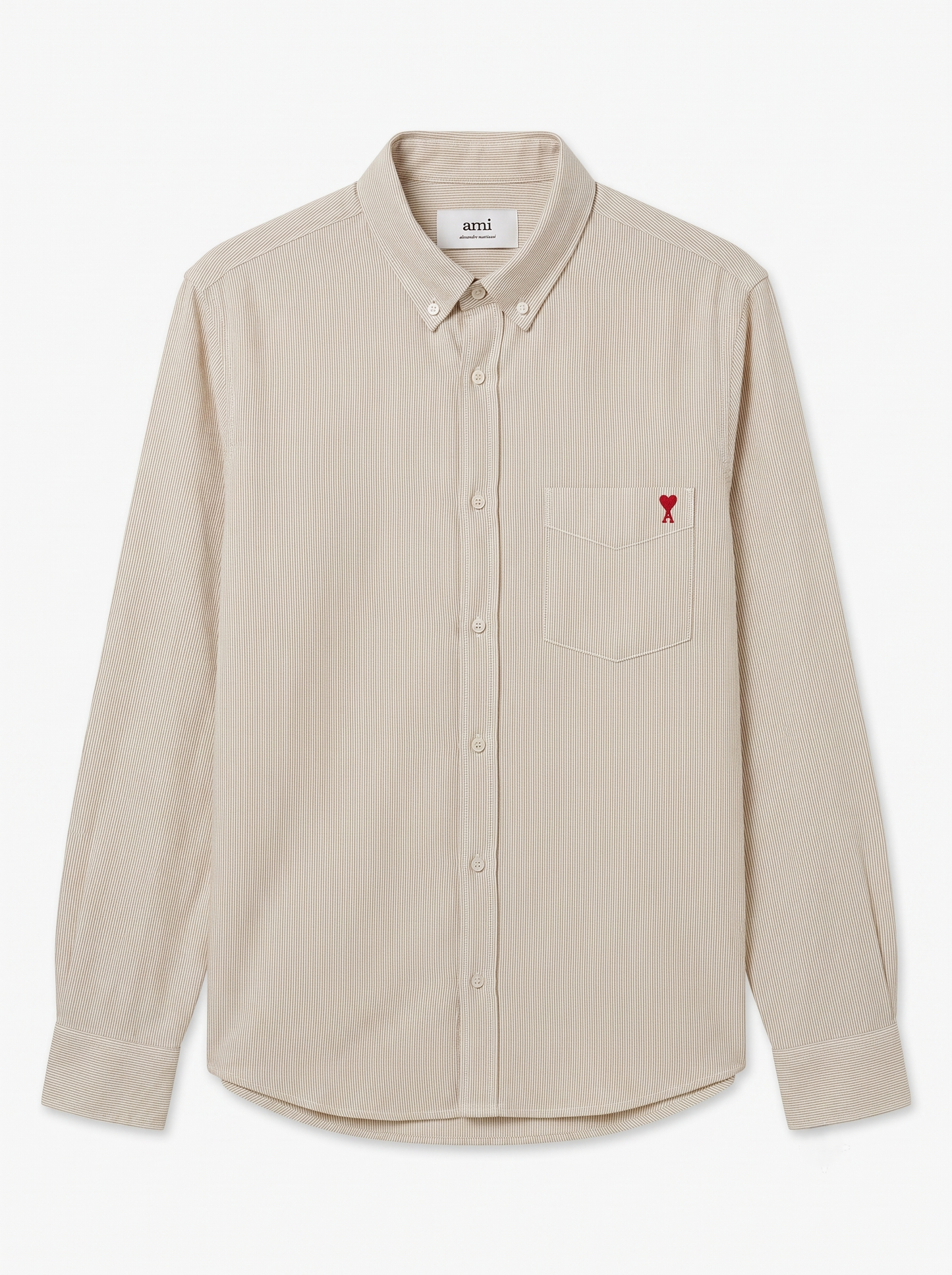 Long Sleeve Striped Cotton Shirt/1026-202