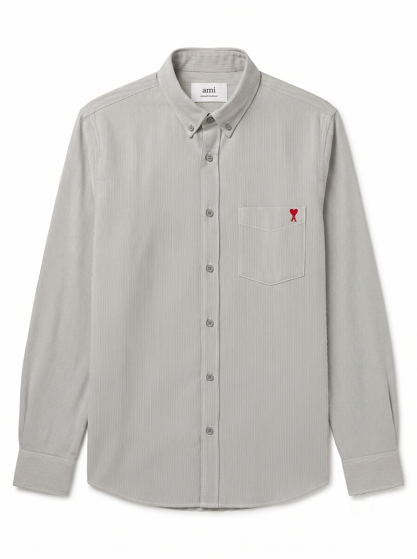 Long Sleeve Striped Cotton Shirt/1026-202