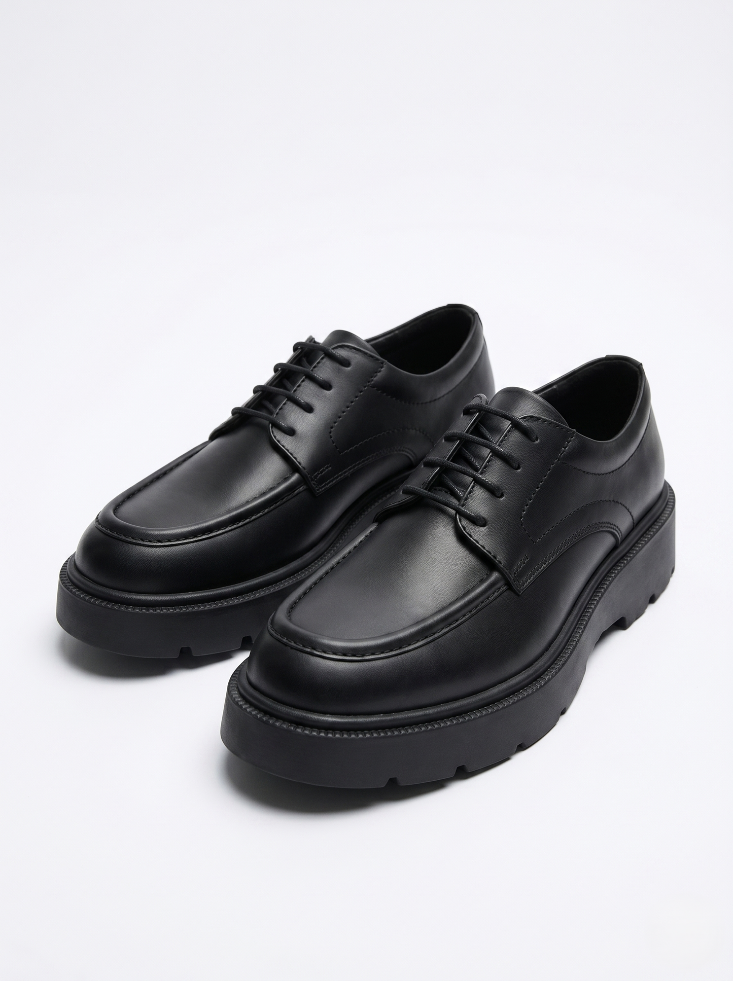 Chunky Oxford Shoes Black/1017-208-10