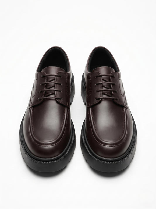 Chunky Oxford Shoes Brown/1017-208-25