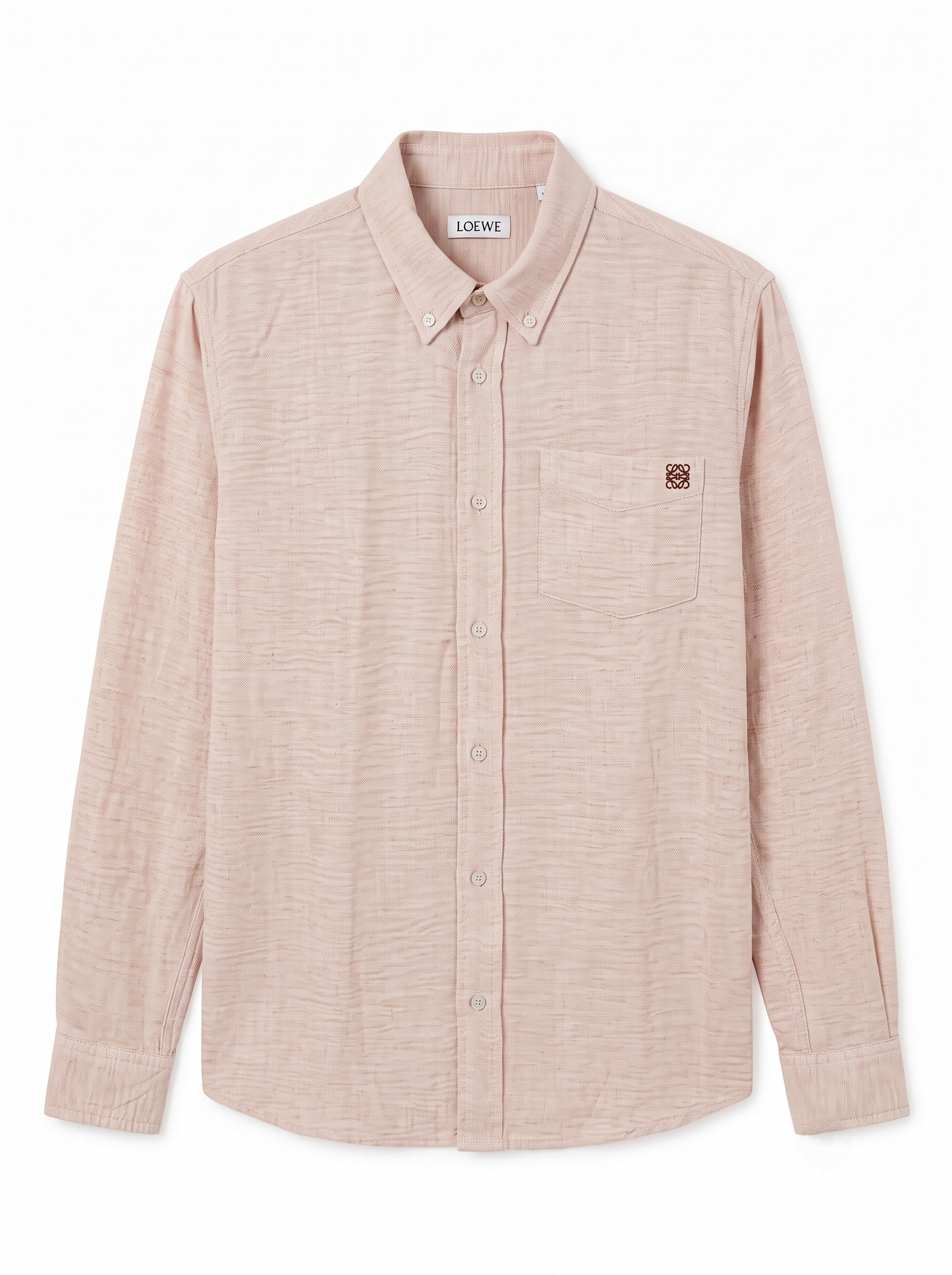 Long Sleeve Linen Shirt/1025-202