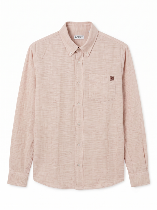 Long Sleeve Linen Shirt/1025-202