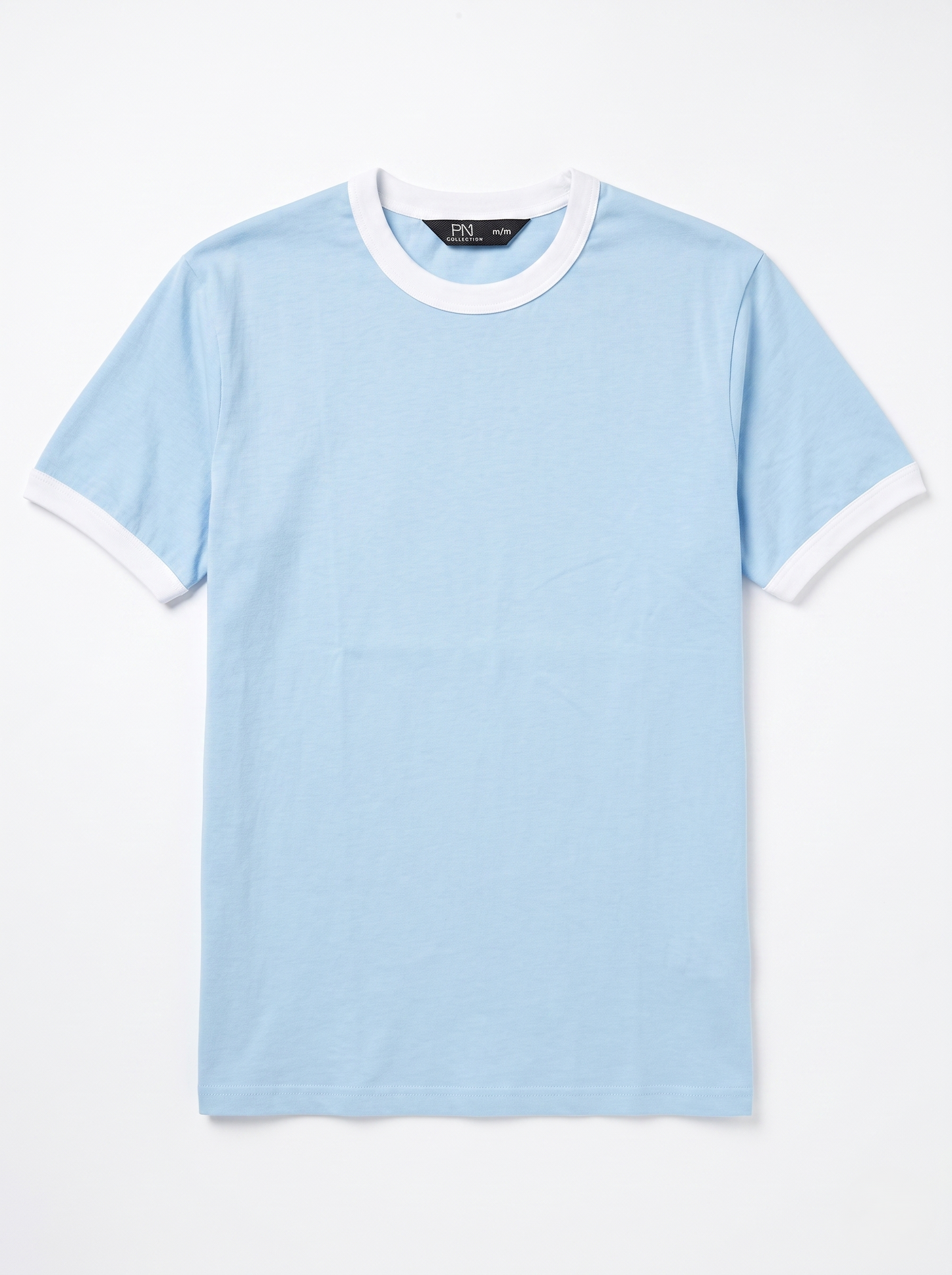 Round Neck T-Shirt Blue/1032-201-22
