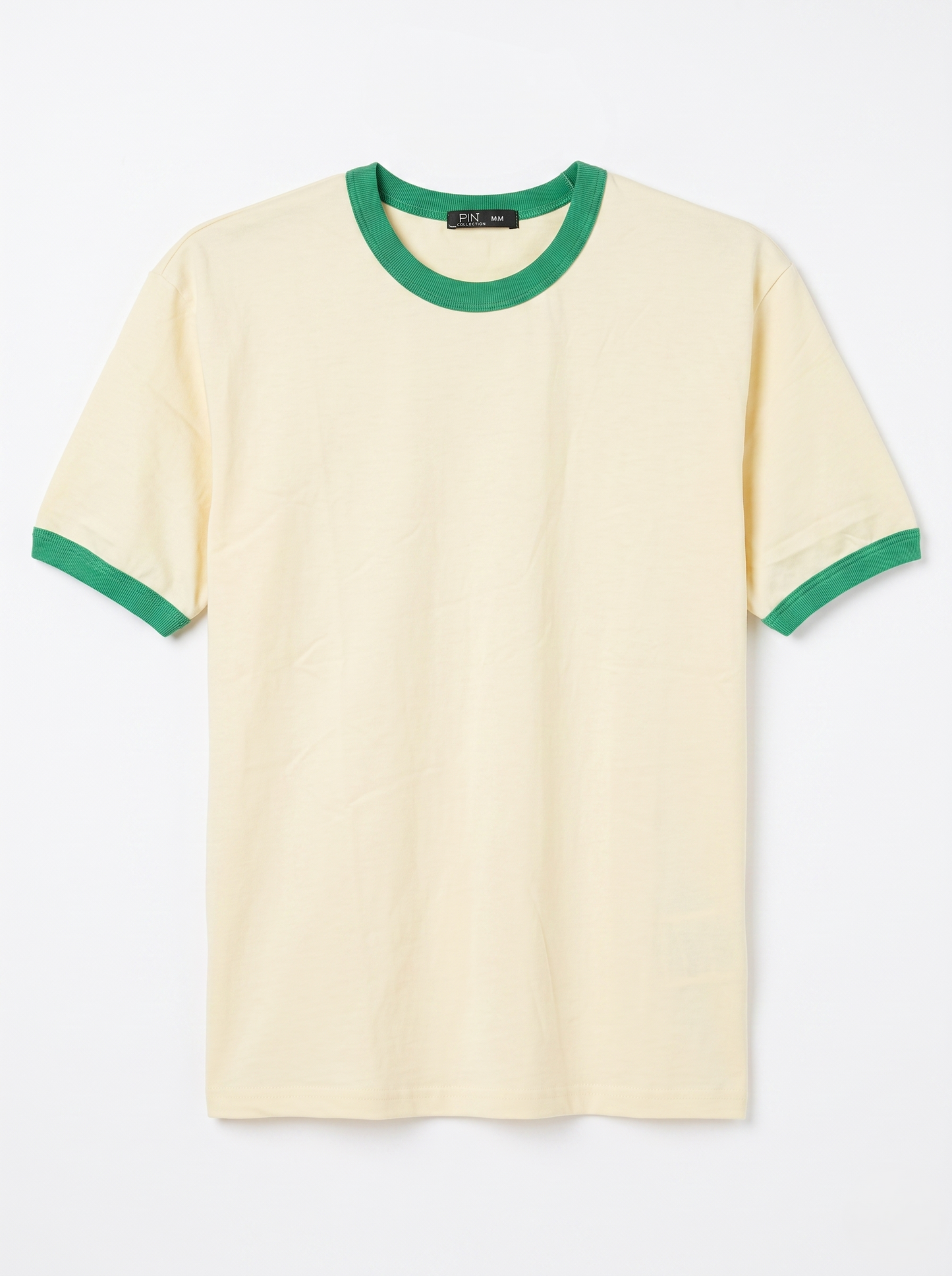 Round Neck T-Shirt Yellow/1032-201-20