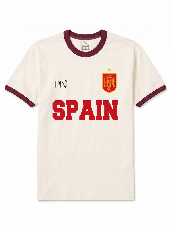 Round Neck T-Shirt Printed SPAIN/1032-201