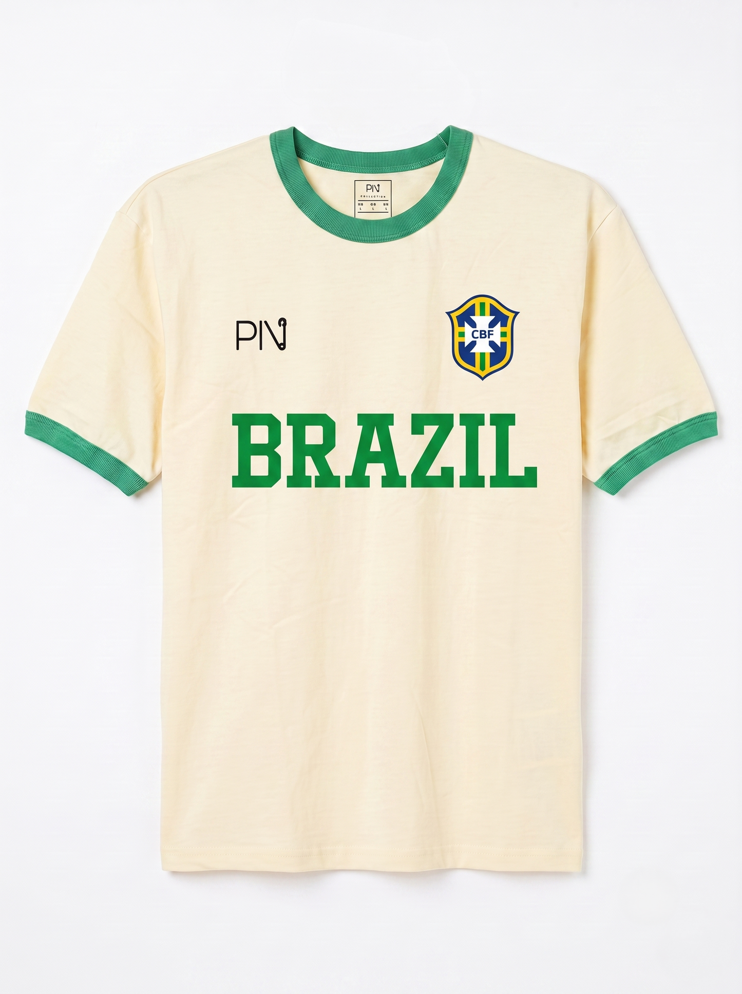 Round Neck T-Shirt Printed BRASIL/1032-201