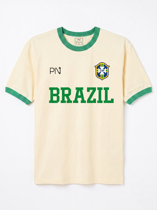 Round Neck T-Shirt Printed BRASIL/1032-201
