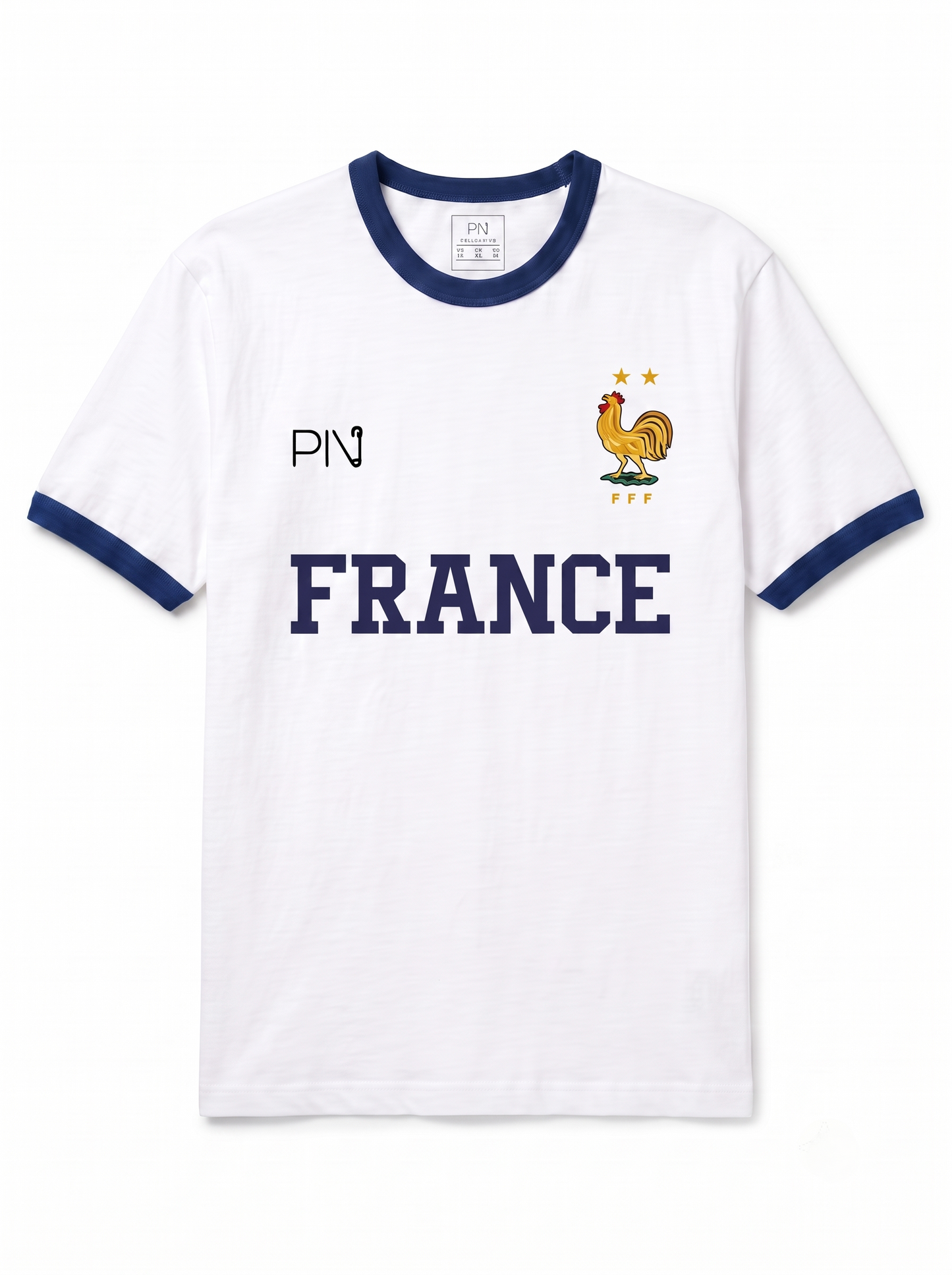 Round Neck T-Shirt Printed FRANCE/1032-201