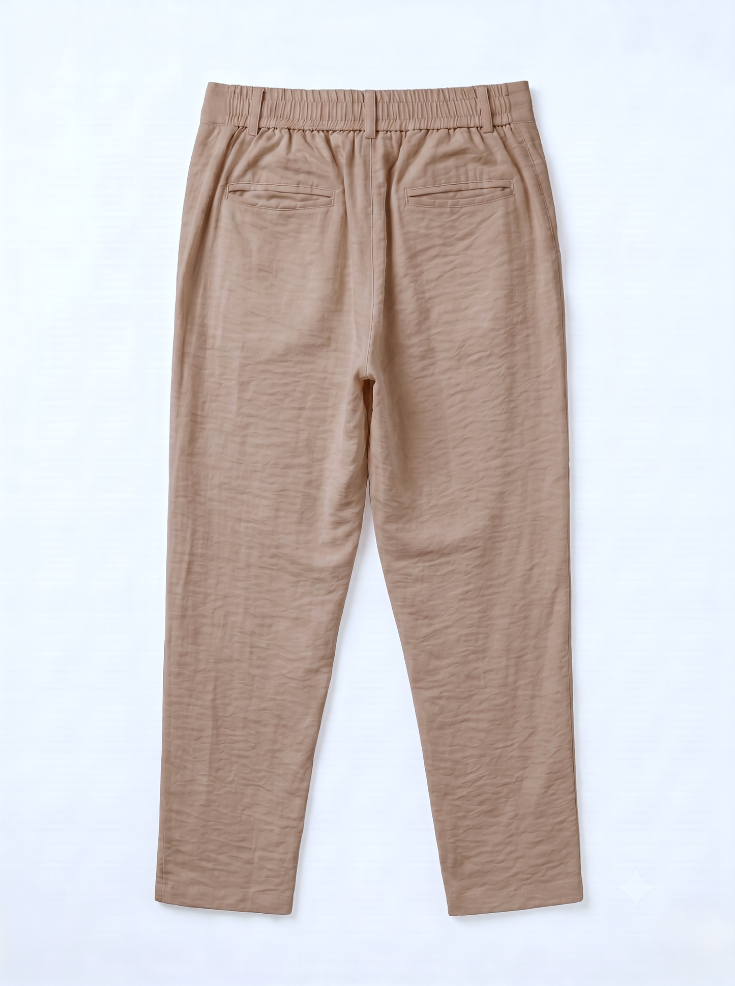 Relaxed Fit Linen Pants Brown/1007-203-26