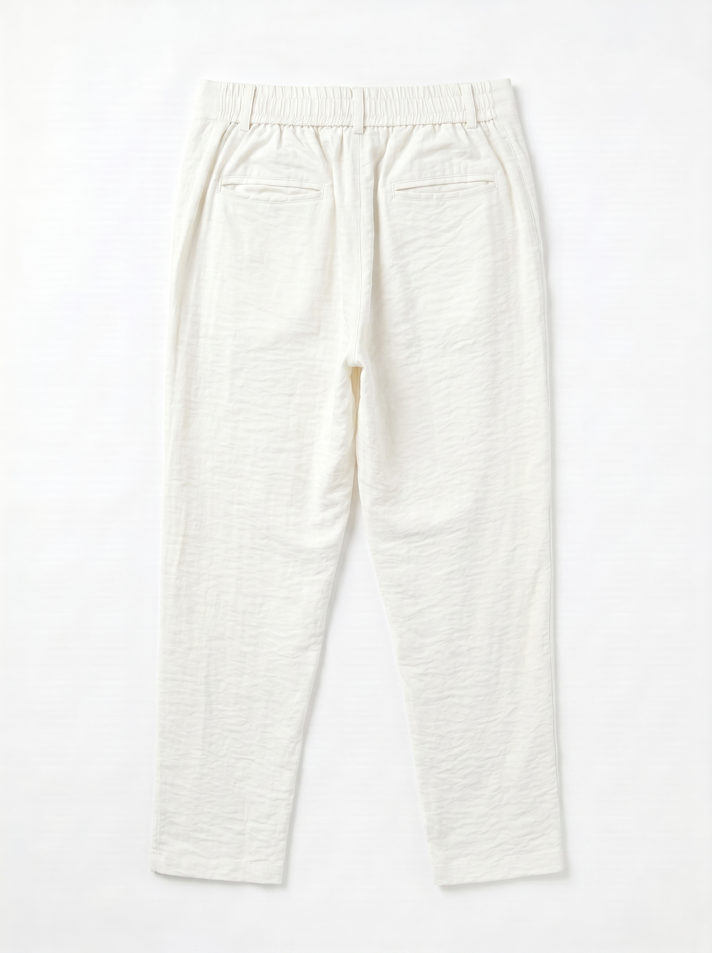 Relaxed Fit Linen Pants white/1007-203-12