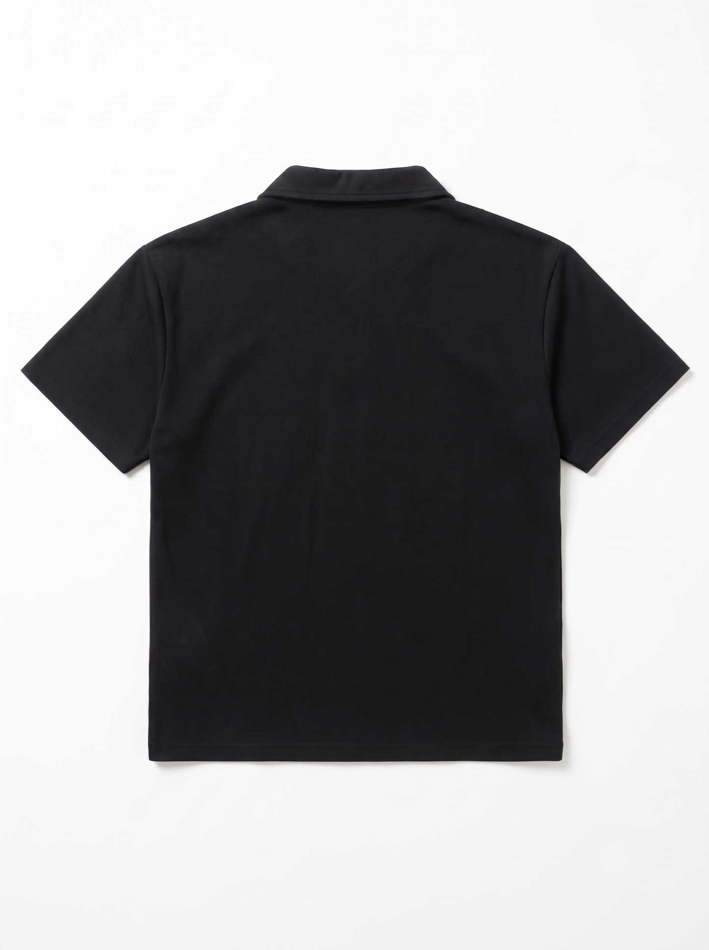 Open-Collar Polo Shirt Black/1014-205-10