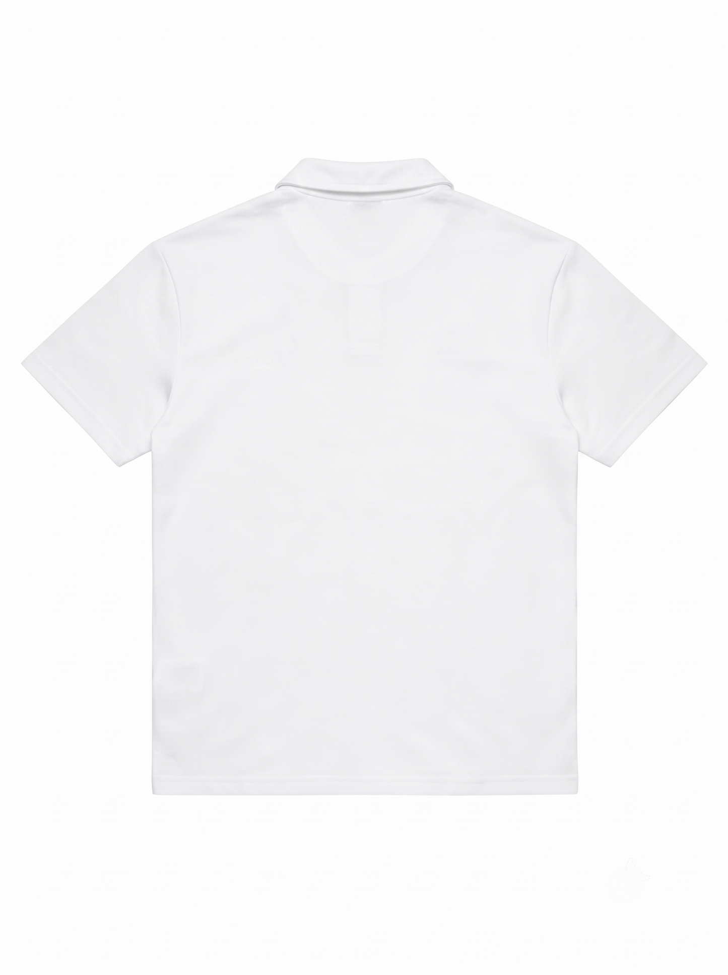 Open-Collar Polo Shirt White/1014-205-12