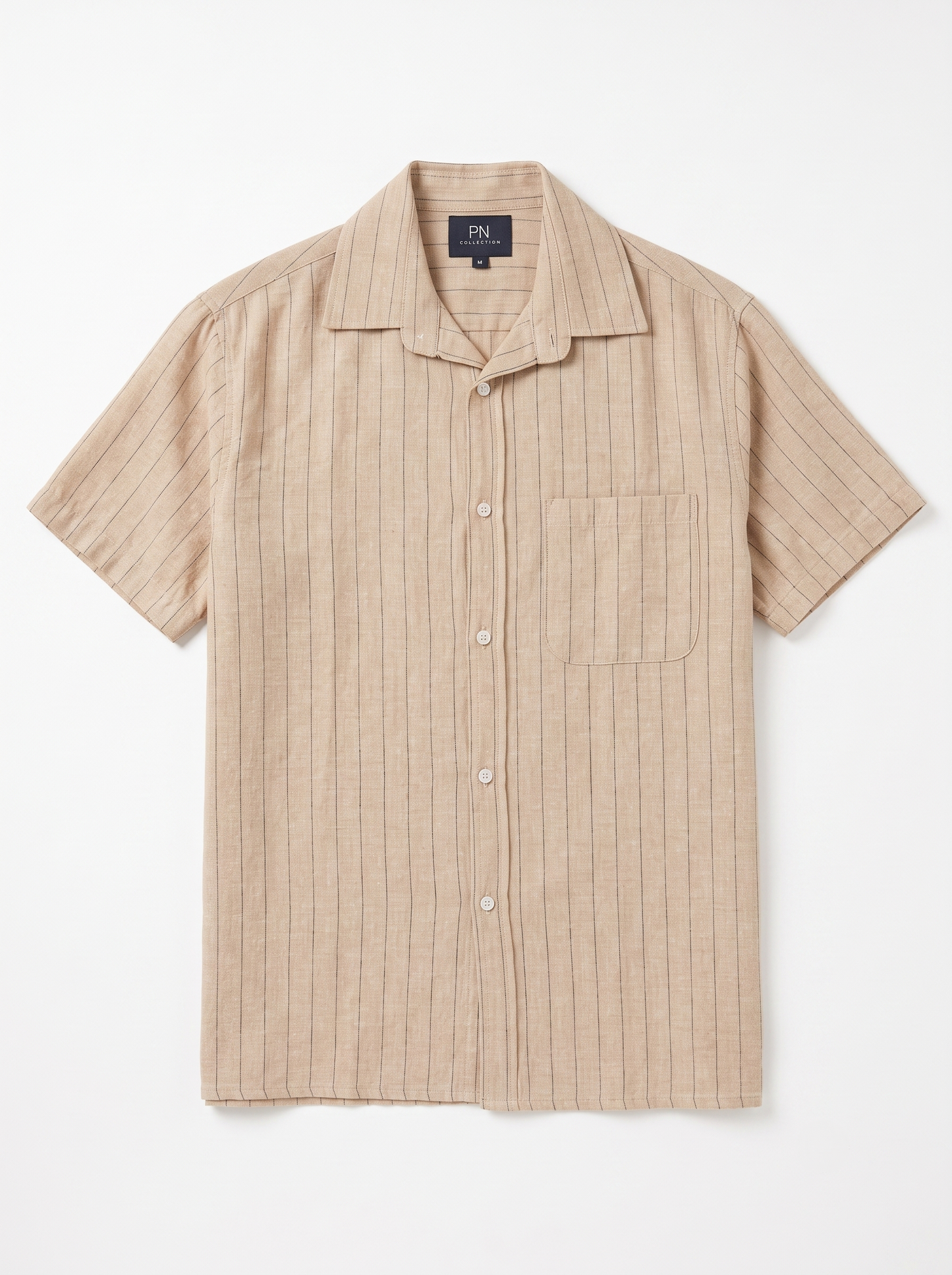 Short Sleeve Striped Shirt  /1028-202