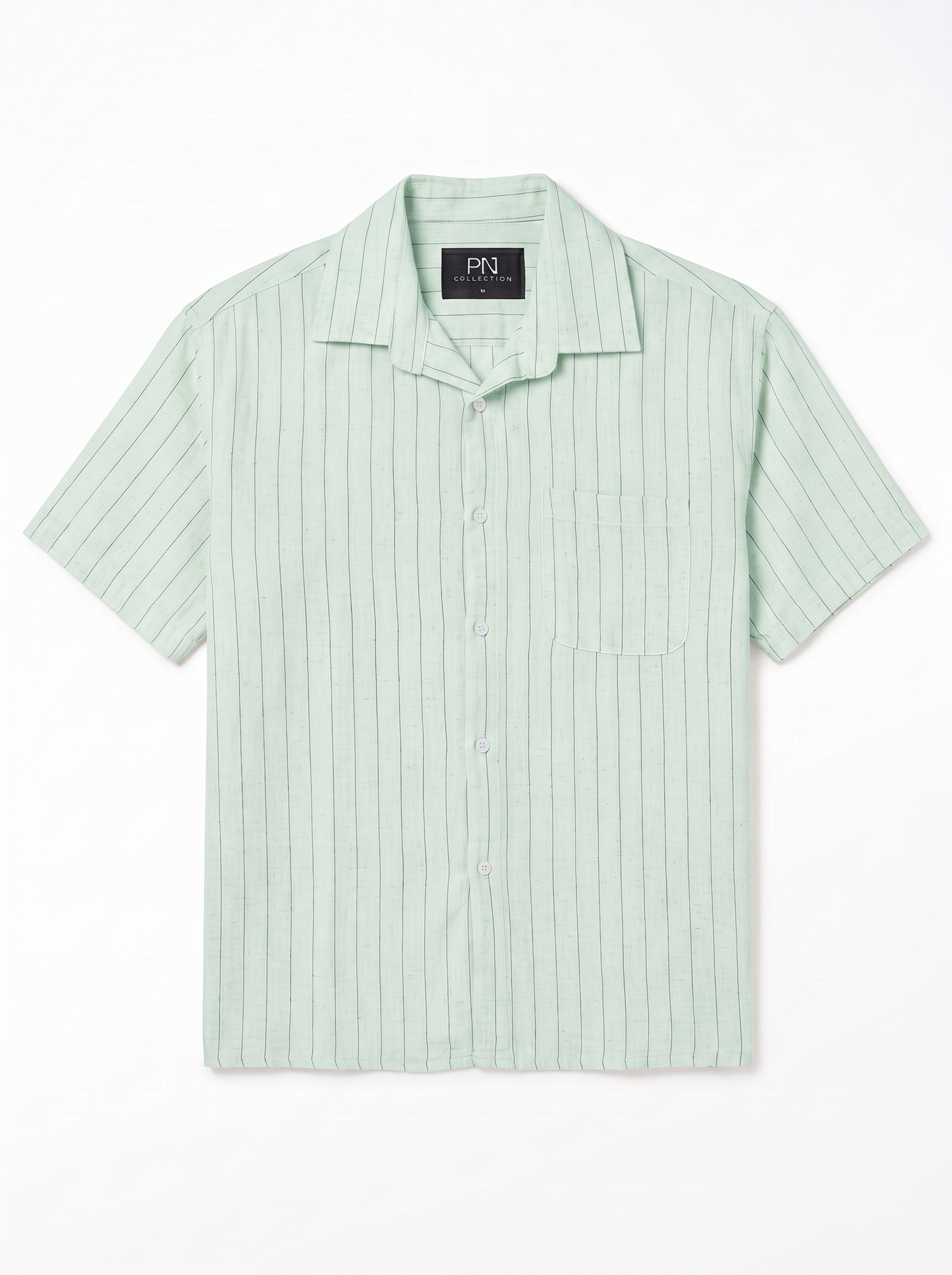 Short Sleeve Striped Shirt  /1028-202