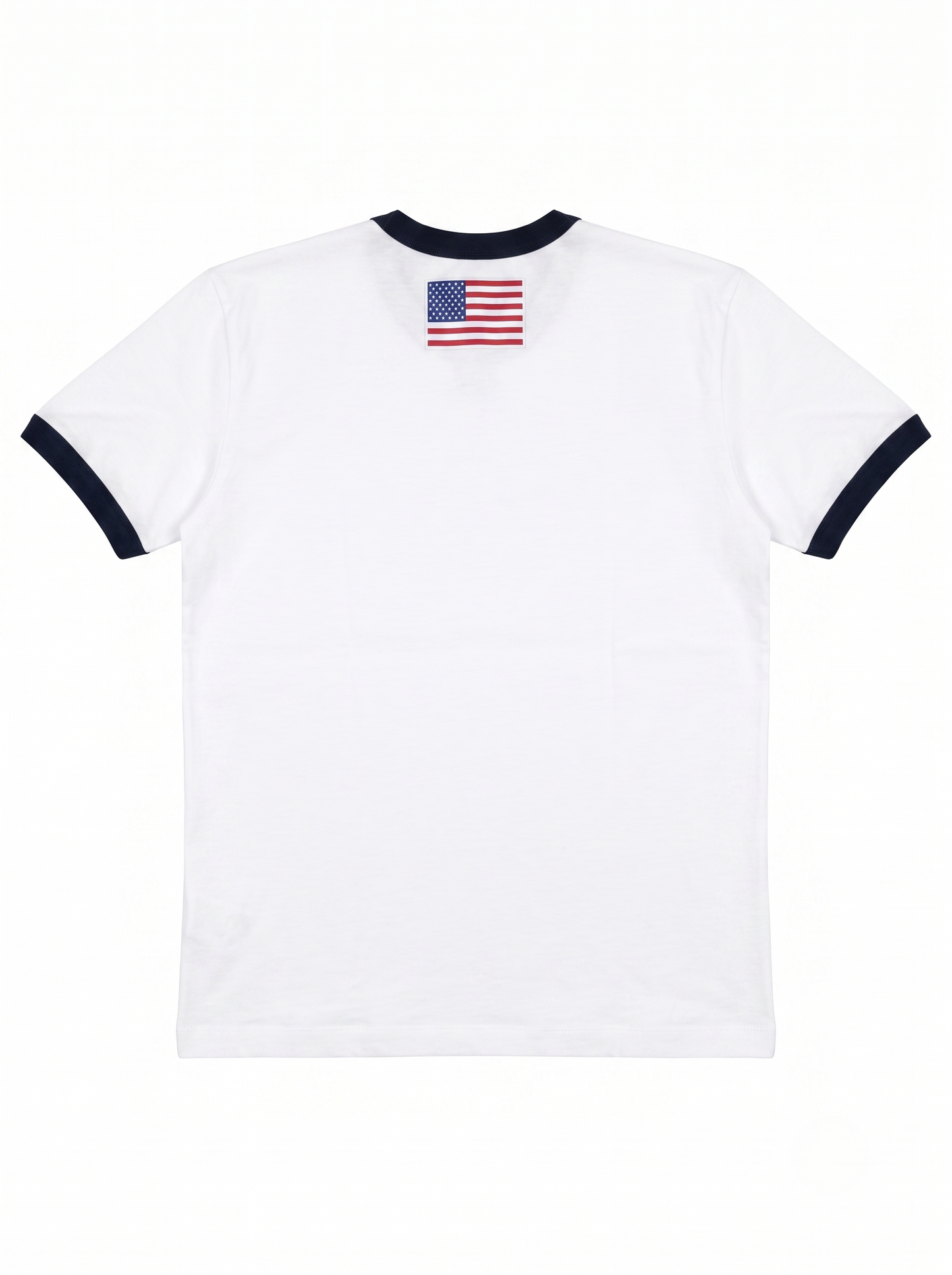 Round Neck T-Shirt Printed USA /1032-201